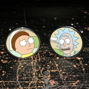 Rick and Morty Cuff Link Set